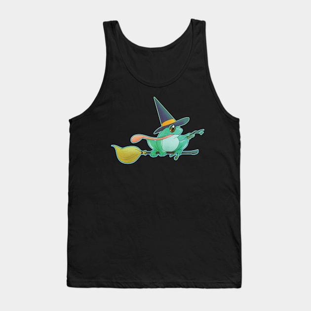 Frog wizard Tank Top by Itslukefromschool